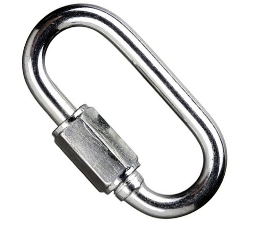 Карабин винтовой М10 (1 шт) - ярлык Tech-Krep  102745  Tech-KREP