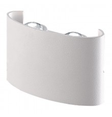 Светильник уличный светодиодный, 4*1W, 300Lm, 3000K, белый DH701  48309  FERON