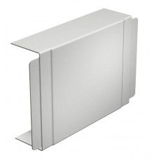 Крышка Т-образной секции кабельного канала WDK 80x210 мм (ПВХ,светло-серый) (WDK HK80210LGR)  6183131  OBO Bettermann