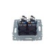 BRITE Розетка компьютерная 2-ая RJ45 кат.5E РК10-2-БрЖ жемчужный   BR-K20-1-K36  IEK