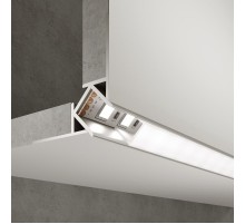 LL-2-ALP015 Встраиваемый угловой алюминиевый профиль (внешний угол) для LED ленты (под ленту 9mm) a053635  Elektrostandard 