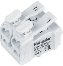 Клеммы монтажные 61 690 NTC-CMK-923PL-2-50 (50 шт/упак) 61690 Navigator