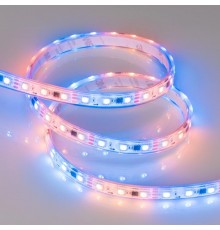 Светодиодная лента герметичная SPI-P-B60-12mm 12V RGB-PX3 (14.4W/m, IP66, 5060, 5m) (Arlight, бегущий огонь)  026365(3)  Arlight