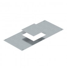 Крышка канала OKA с монтажным отверстием GES9 400x600x4 мм (сталь) (OKA D 600 9)  7425104  OBO Bettermann