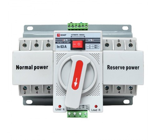 Устройство АВР МСB 63А (C) 3Р 400В PROxima  ats-mcb-63c-3p-pro  EKF