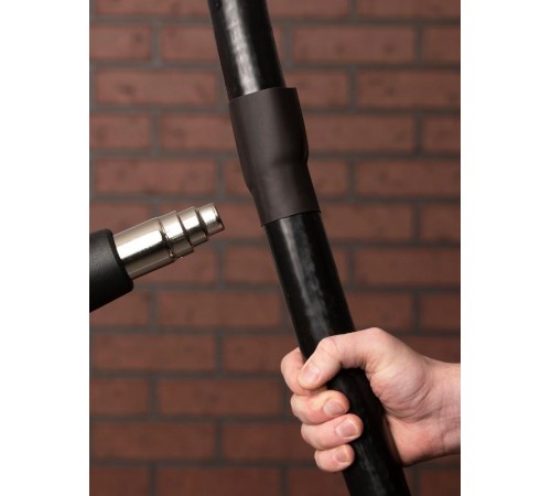 Термоусаживаемая трубка ТУТ нг 120/60 черная рулон PROxima  tut-120-b  EKF