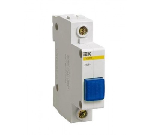 Лампа сигнальная ЛС-47М (синяя) (матрица)  MLS20-230-K07  IEK