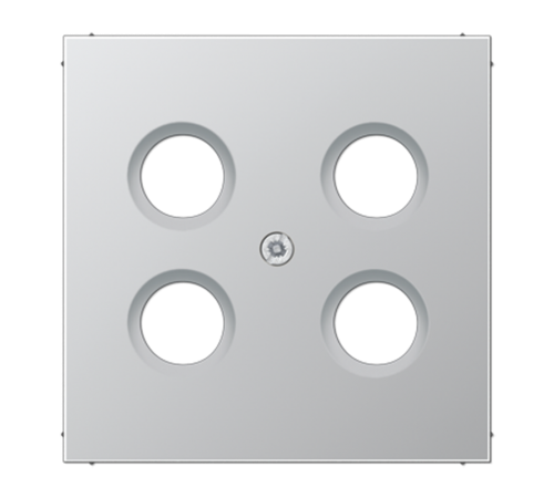 Крышка для SAT-TV-розетки; алюминий  AL2990-4SAT1  Jung