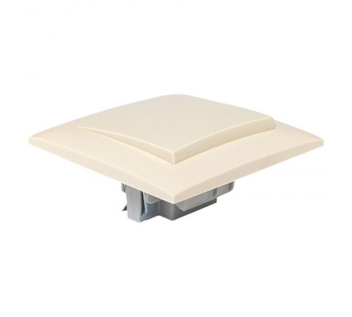 Валенсия выключатель 1-кл. 10А кремовый перекрестный   EWV10-221-20 EKF