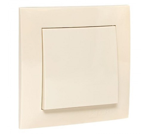 Валенсия выключатель 1-кл. 10А кремовый перекрестный   EWV10-221-20 EKF