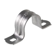 Скоба СМД 19-20 , двухлапковая для металлорукава, D15 мм, 100 шт./уп.  28-1023-1  REXANT