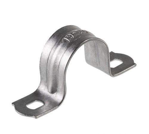 Скоба СМД 19-20 , двухлапковая для металлорукава, D15 мм, 100 шт./уп.  28-1023-1  REXANT