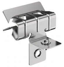 Зажим балочный верт. 1-5мм с отгибом и резьбой М8 HDZ   CME21-BZOR-08-HDZ  IEK