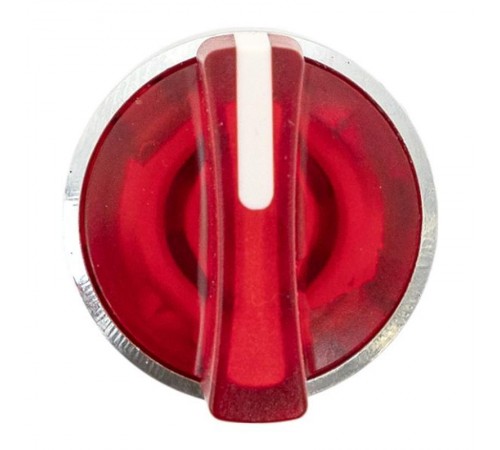 Механизм исполнительный переключателя ХB4 красный на 3 положения возвратный без фиксации, с подсветкой с короткой ручк IP65  XB4BD3L-R-65  EKF