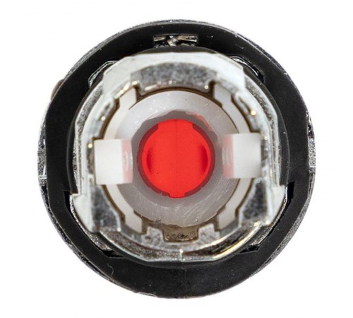 Механизм исполнительный переключателя ХB4 красный на 3 положения возвратный без фиксации, с подсветкой с короткой ручк IP65  XB4BD3L-R-65  EKF