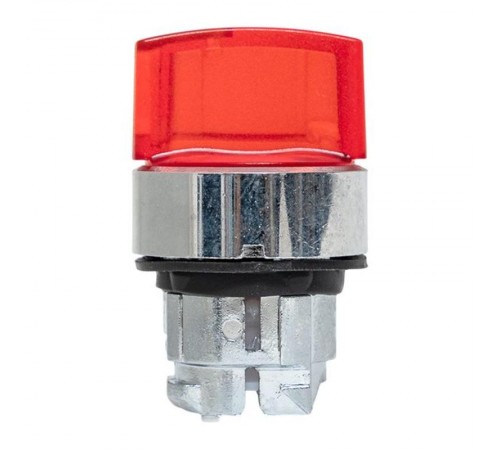 Механизм исполнительный переключателя ХB4 красный на 3 положения возвратный без фиксации, с подсветкой с короткой ручк IP65  XB4BD3L-R-65  EKF
