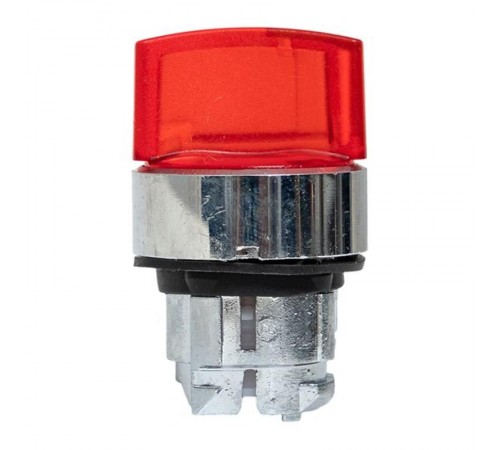 Механизм исполнительный переключателя ХB4 красный на 3 положения возвратный без фиксации, с подсветкой с короткой ручк IP65  XB4BD3L-R-65  EKF