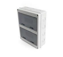 Бокс настенный 24 модуля, пластик, IP65, EBX50-1/24-65  39194  STEKKER