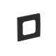 Рамка одинарная для устройств 50 мм 84x84 мм (черный) (AR50-F1 SWGR)  6119394  OBO Bettermann