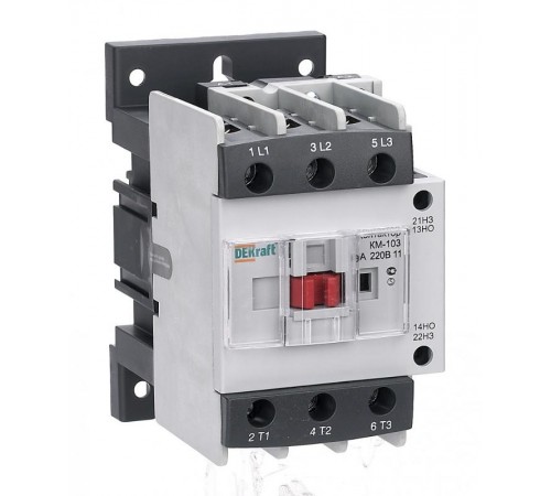 Контактор 65А 36В АС3 1НО+1НЗ КМ-103   22136DEK  DEKraft