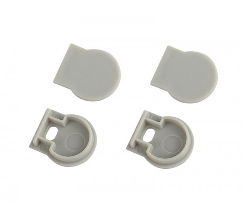 Набор заглушек  1520-3 для профиля  1520 2шт глухие 2шт с отверстием   Б0062799  ЭРА