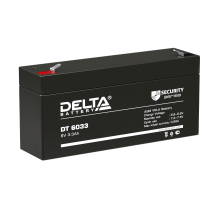 Аккумуляторная батарея ОПС серии DT 6033  6В/3,3Ач  DT 6033  DELTA