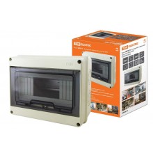 Бокс пластиковый навесной ЩРН-П-8 модулей IP65  SQ0908-0002  TDM