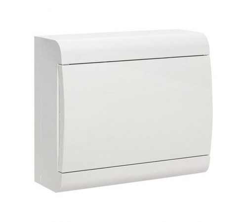 Щит распределительный навесеной ЩРН-П-10 "SlimBox" белая дверца IP41 PROxima  sb-n-10w  EKF