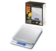 Весы электронные настольные "Дельта", деление 0,1 г, макс. 3 кг, серебро,TDM  SQ4005-0002  TDM