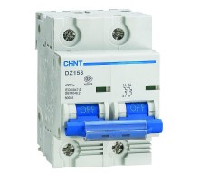 Выключатель автоматический двухполюсный DZ158-125H 2P 125A 10kA х-ка (8-12In) (R)  158108  CHINT