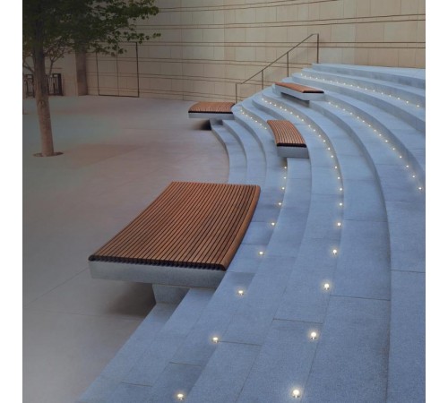 Светильник ART-DECK-LAMP-R40-1W Warm3000 (SL, 120 deg, 12-24V) (Arlight, IP67 Металл, 3 года)  024925  Arlight