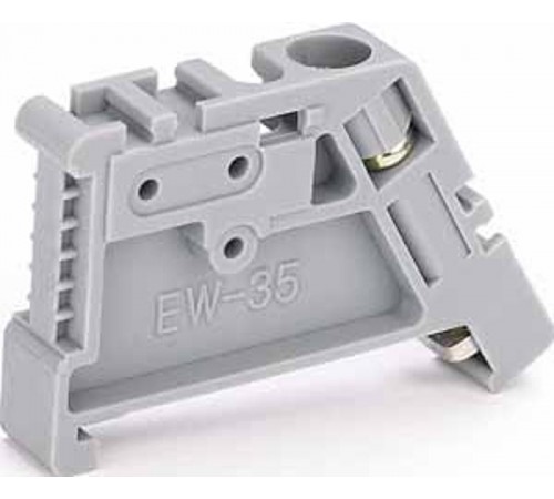 Ограничитель пластик. на DIN-рейку с 1 винтом Ф  32057DEK  DEKraft