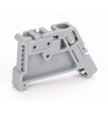 Ограничитель пластик. на DIN-рейку с 1 винтом Ф  32057DEK  DEKraft