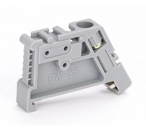 Ограничитель пластик. на DIN-рейку с 1 винтом Ф  32057DEK  DEKraft