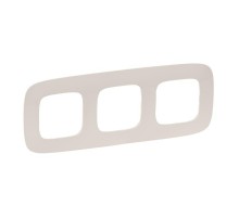 Valena ALLURE Слоновая кость Рамка 3-ая  754313  Legrand