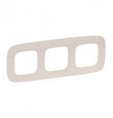 Valena ALLURE Слоновая кость Рамка 3-ая  754313  Legrand