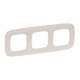 Valena ALLURE Слоновая кость Рамка 3-ая  754313  Legrand