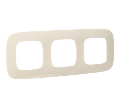 Valena ALLURE Слоновая кость Рамка 3-ая  754313  Legrand