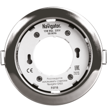 Светильник точечный встраиваемый NGX NGX-R1-003-GX53-PACK10(Хром)  14141  Navigator