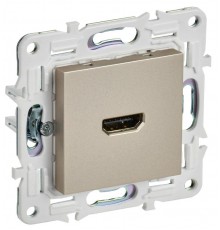 SKANDY Розетка HDMI SK-H01Sh шампань  SK-H10-K37  IEK
