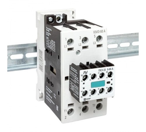 Комплект КМЭ 60А 230В АС с дополнительными контактами 2НО+2НЗ EKF AVERES  ctr-s-60-00-230-av-22  EKF