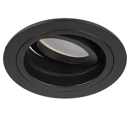 Светильник встраиваемый алюминиевый KL84 BK MR16/GU5.3 черный  Б0054347  ЭРА