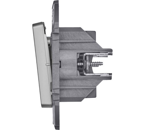 Inspiria Алюминий Выключатель 3-клавишный 10АХ 250В винтовые зажимы  673542  Legrand