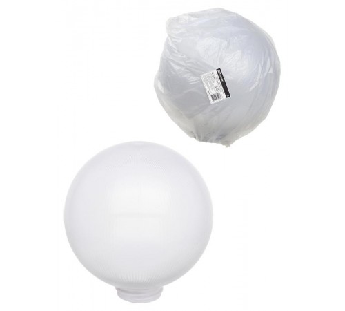 Рассеиватель шар ПММА 250 мм опал призма (резьба А 85)  SQ0321-0245  TDM