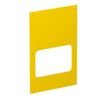 Рамка для монтажа электроустановочных изделий блока питания VH 160x105 мм (желтый) (VHF-P6)  6109867  OBO Bettermann