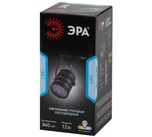 Светильник светодиодный трековый TR3 - 12 BK 12Вт черный SMD  Б0032110  ЭРА