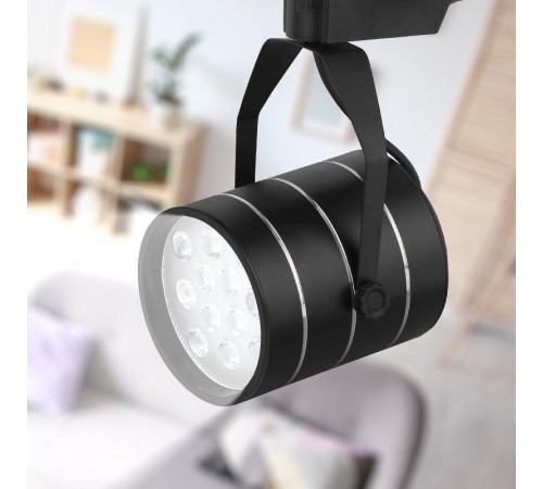 Светильник светодиодный трековый TR3 - 12 BK 12Вт черный SMD  Б0032110  ЭРА