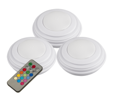 Светильник-подсветка пушлайт TS5-RGBx3 (пульт ДУ)  .5031630  Jazzway