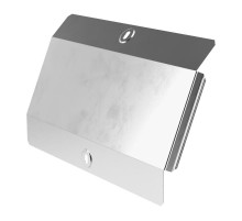 Крышка угла вертикального внешнего 90 градусов Стандарт INOX (AISI 304) 300  PR16.3013  Промрукав