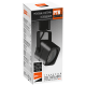Светильник трековый под лампу PTR 24 GU10 BL (чёрный) 230V IP20  .5037830  Jazzway